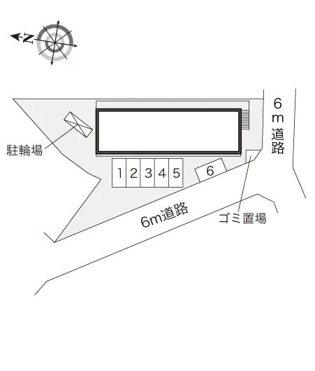 ★手数料０円★堺市北区百舌鳥西之町　月極駐車場（LP）